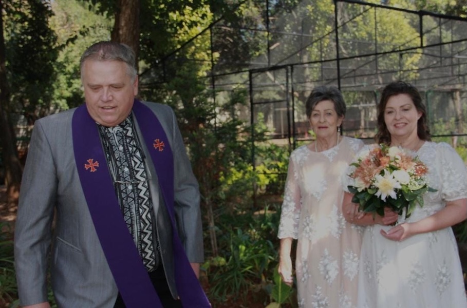Wedding ceremony by Dr. Gerrit Rademeyer in Verulam