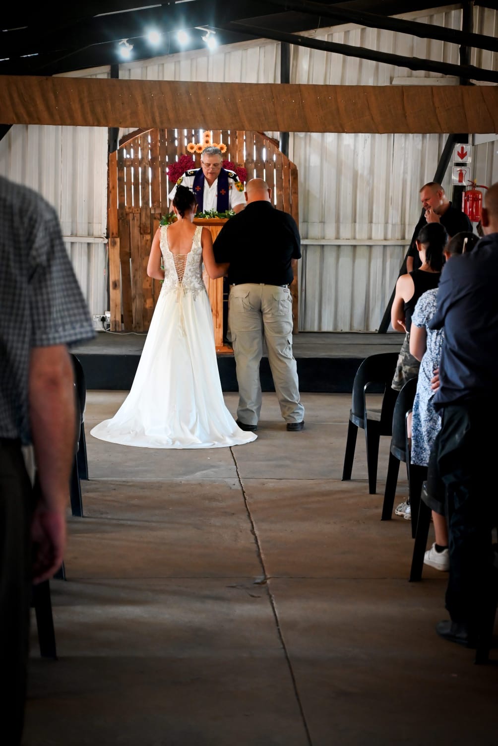Wedding ceremony by Dr. Gerrit Rademeyer in Verulam