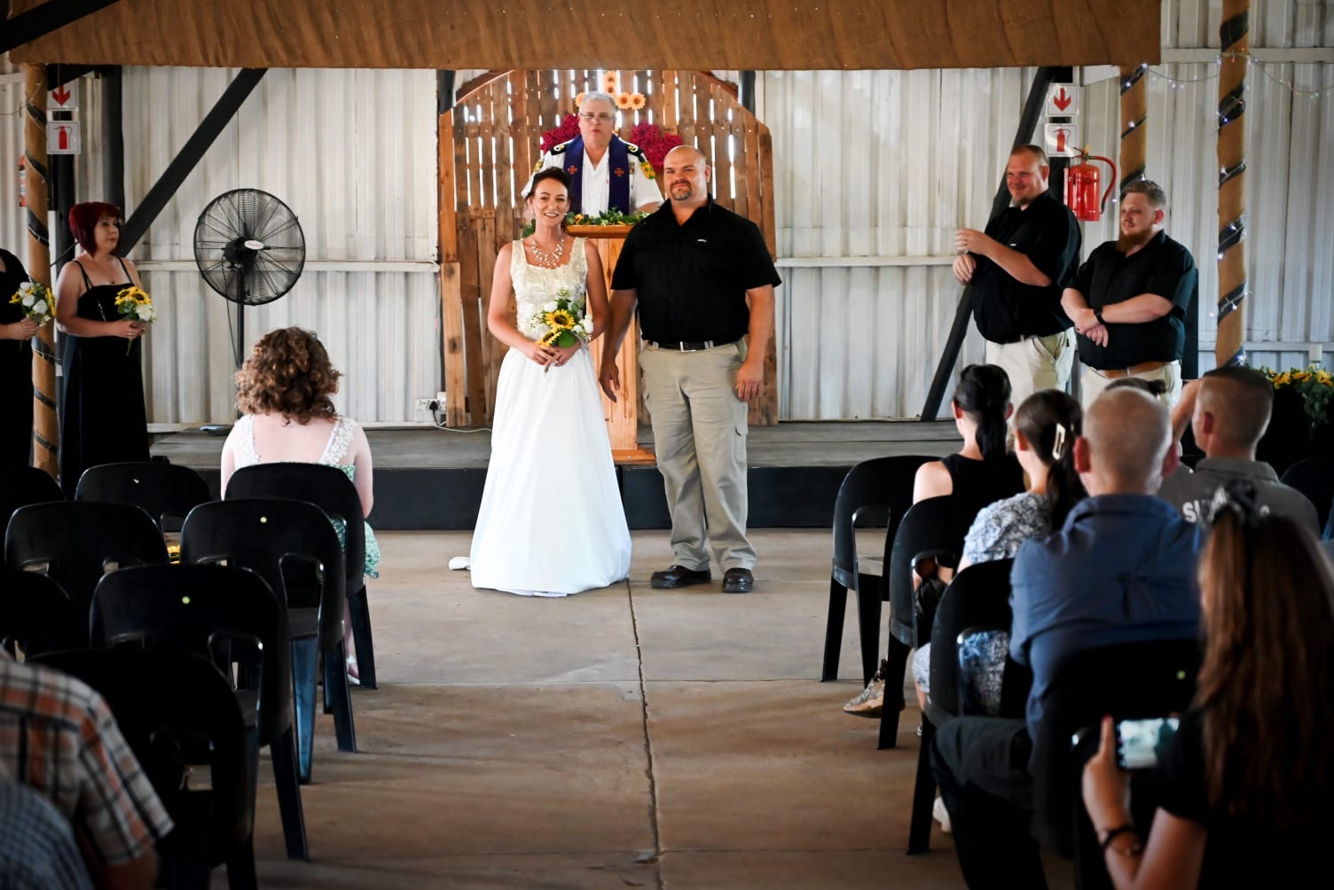 Wedding ceremony by Dr. Gerrit Rademeyer in Verulam