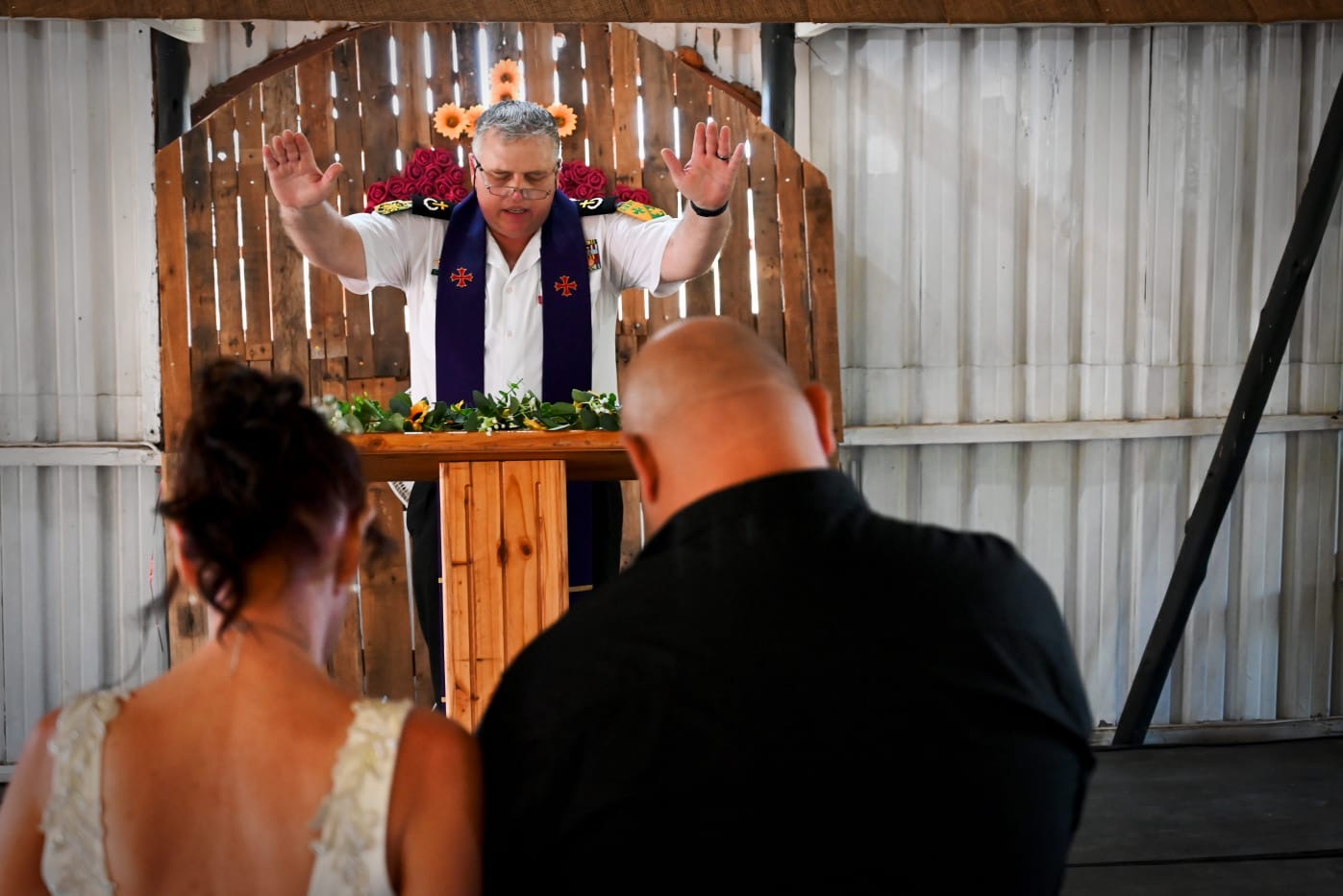 Wedding ceremony by Dr. Gerrit Rademeyer in Verulam